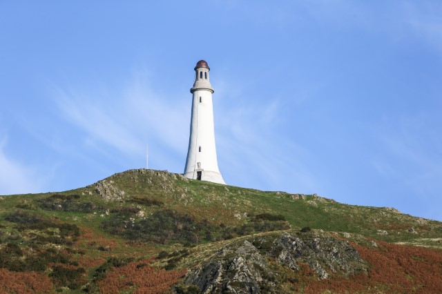 Lighthouse on a hill